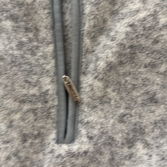 Catalina 1/4 Zip Pullover Fleece Heather Grey Size XL 16/18 100% Spun Polyester - Picture 5 of 9